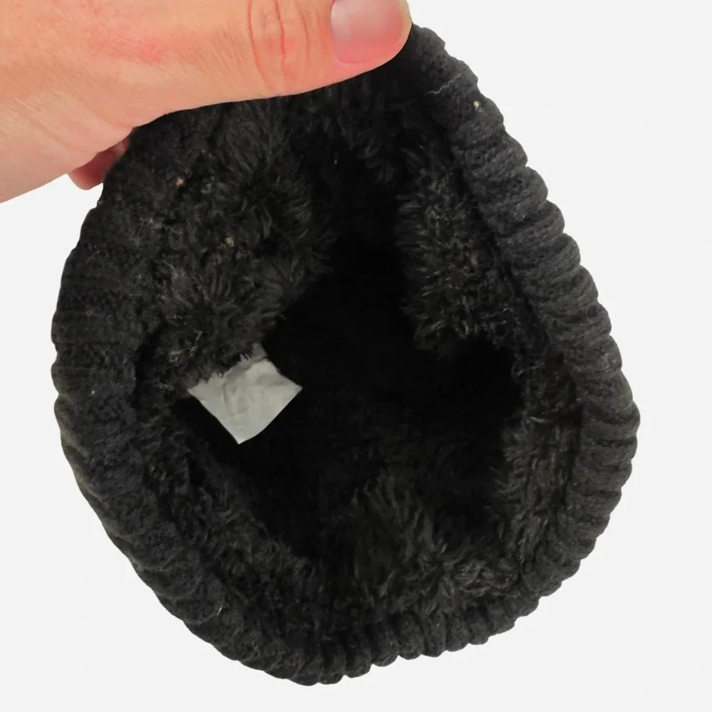 London Fog Pom Pom Beanie